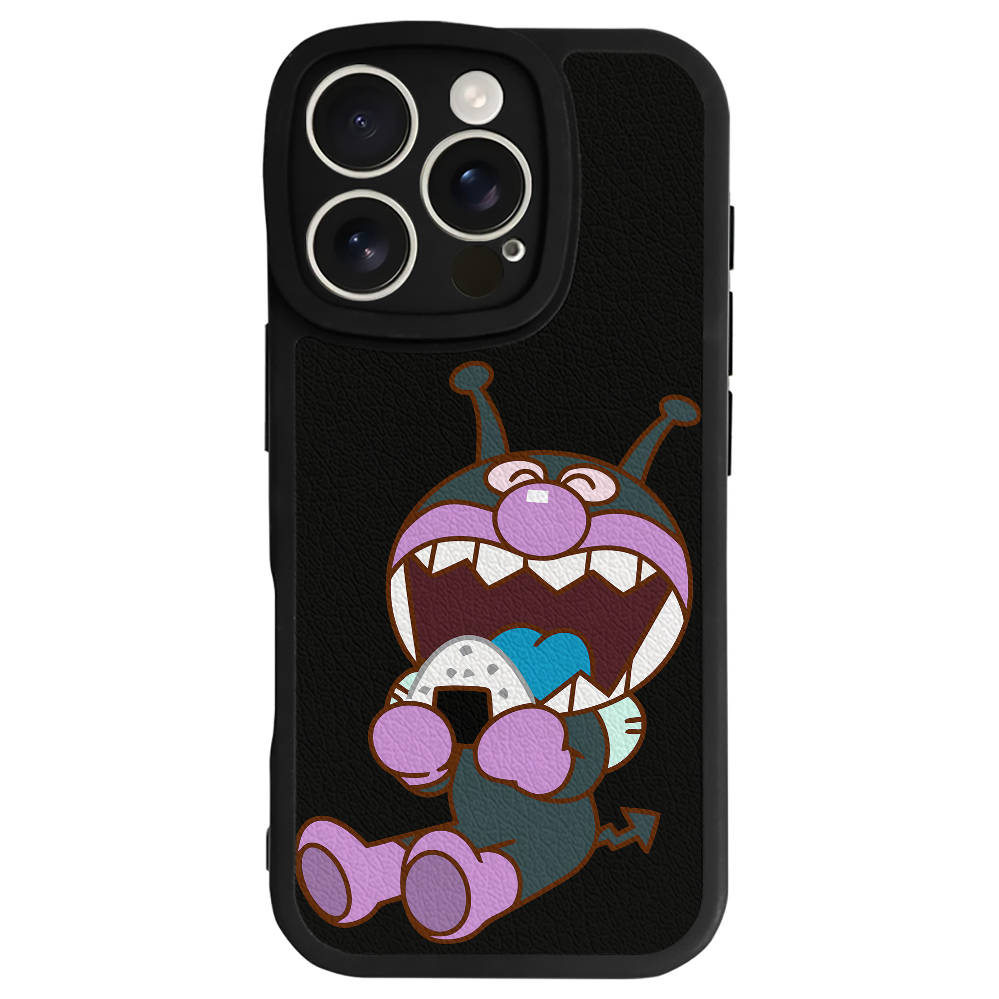 （画像用） アンパンマン Anpanman 【iPhone 16シリーズ対応】シリコンスマホケース（レザー調） 材質：シリコン